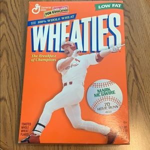Collectibles Mark McGwire Wheaties Box